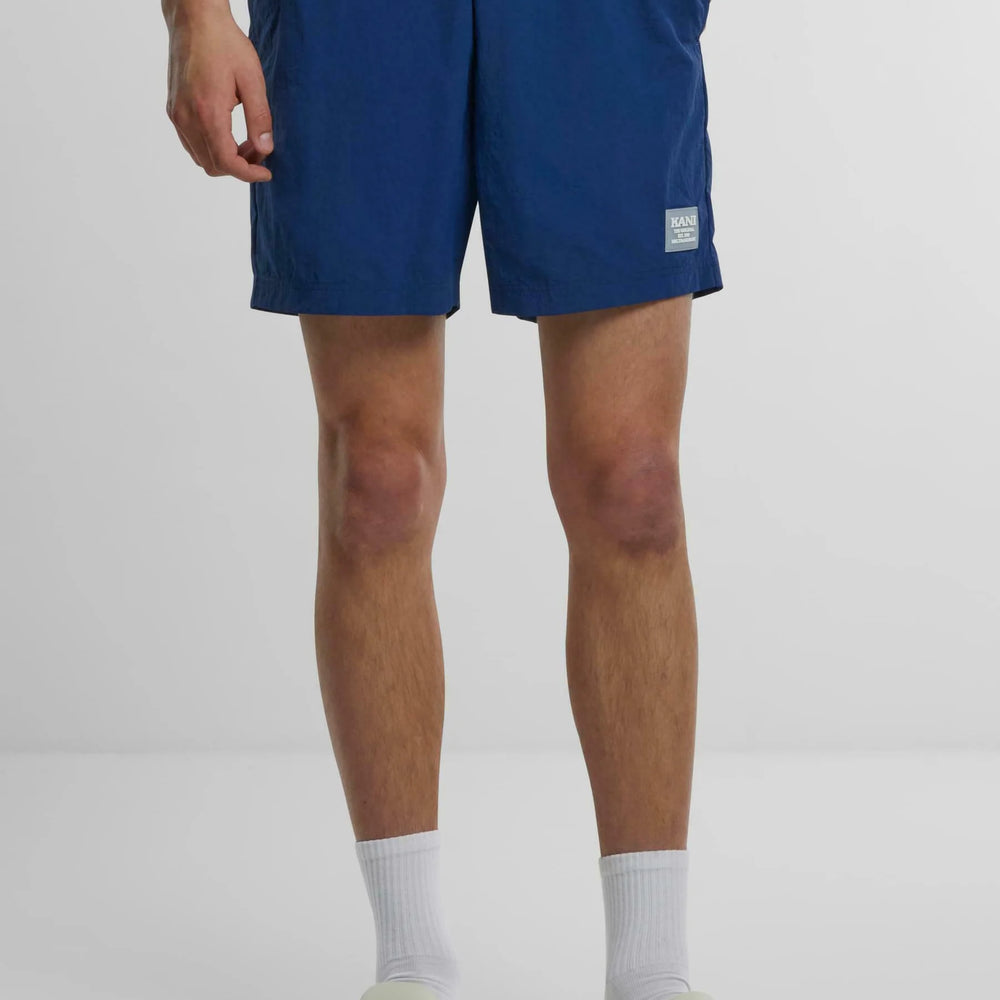 
                      
                        Retro Trademark Swim Shorts Blue
                      
                    
