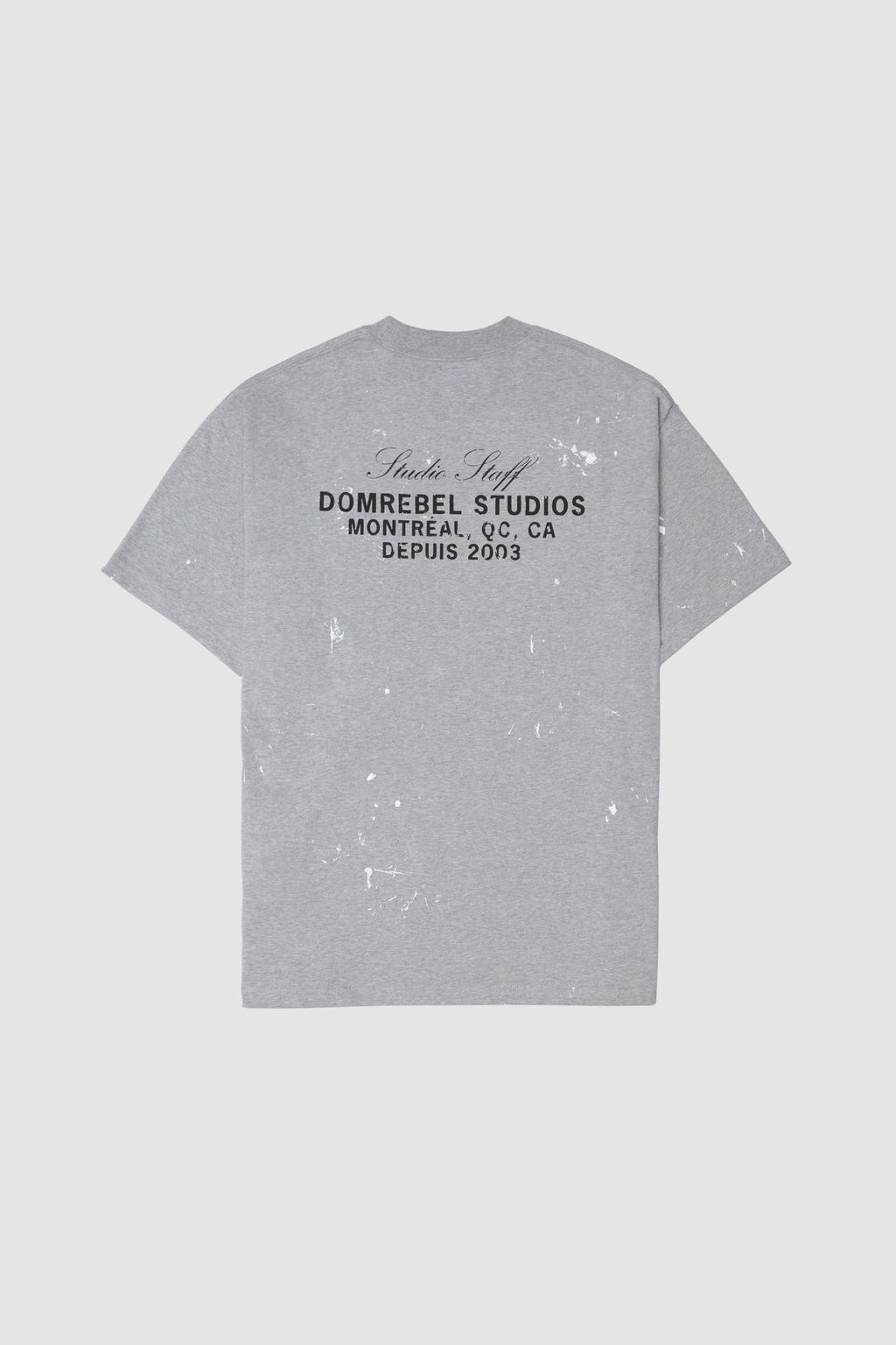 Staff Tee Heather Grey