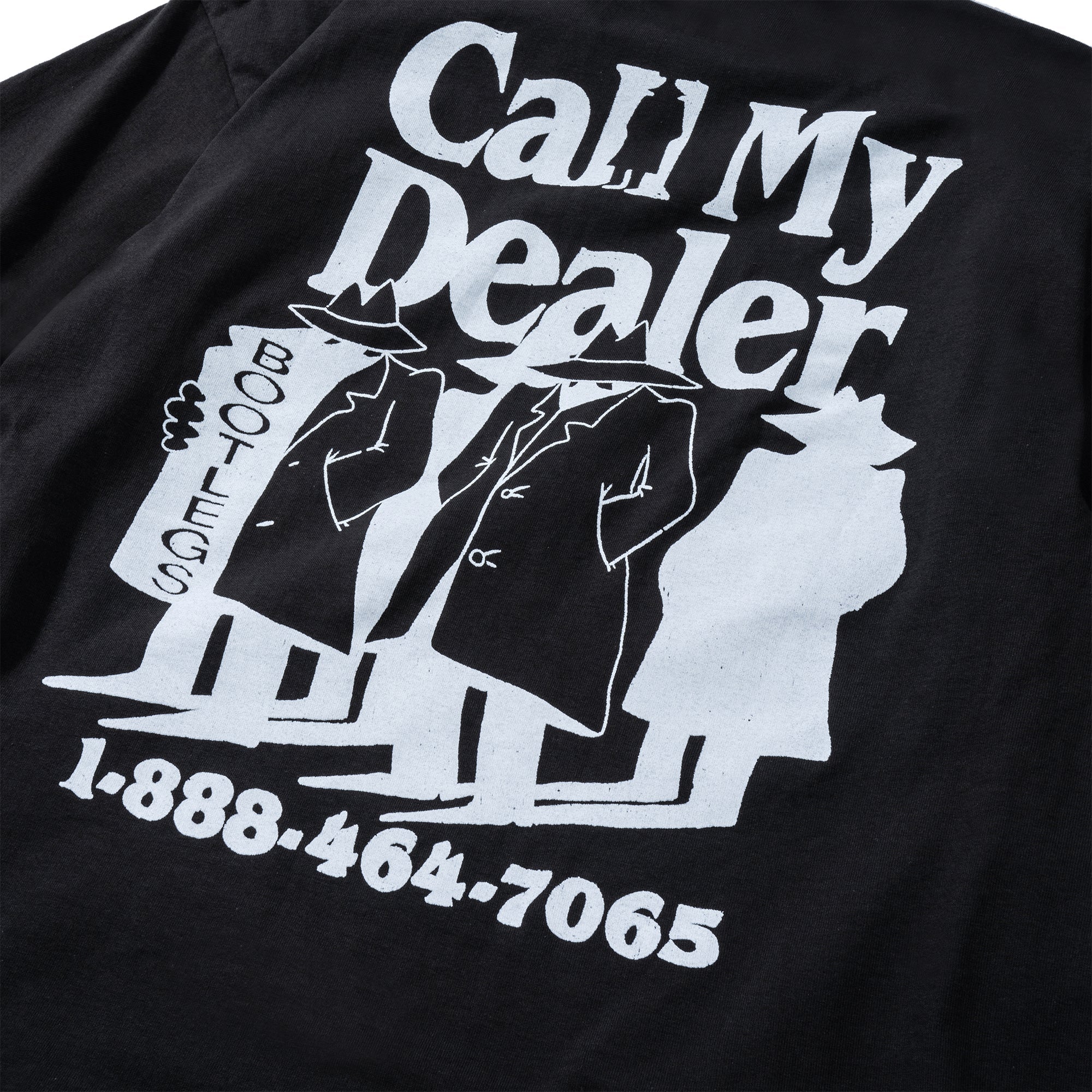 Call My Dealer T Shirt washed black