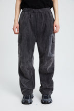 Cotton Cargo Pants Grey