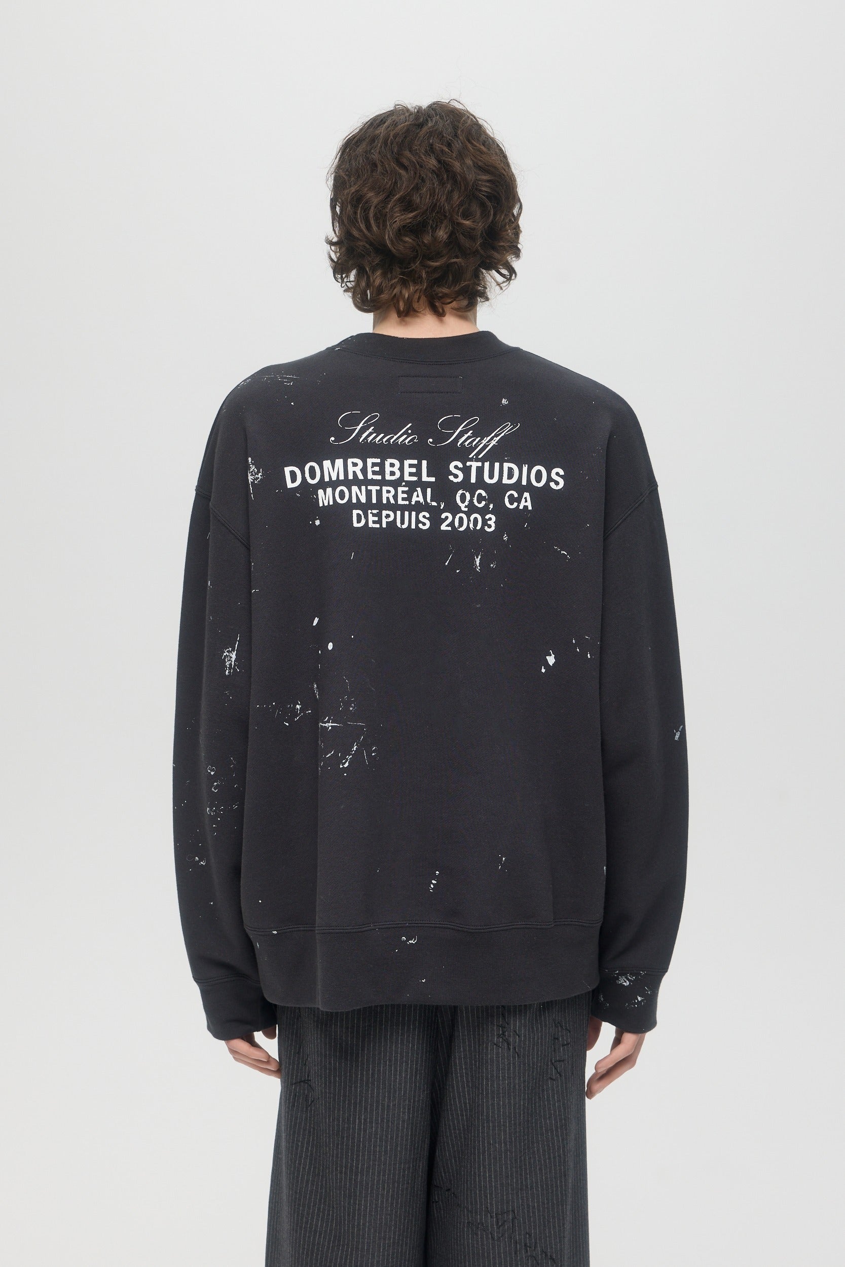 Staff Sweatshirt Old Black