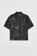 Utopia Camp Collar Shirt Black