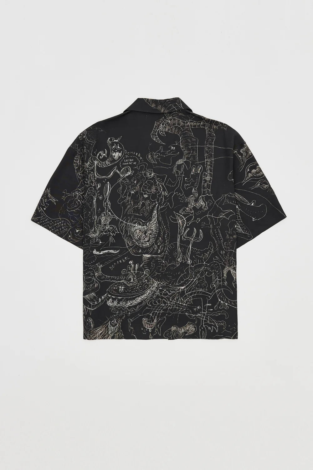 Utopia Camp Collar Shirt Black