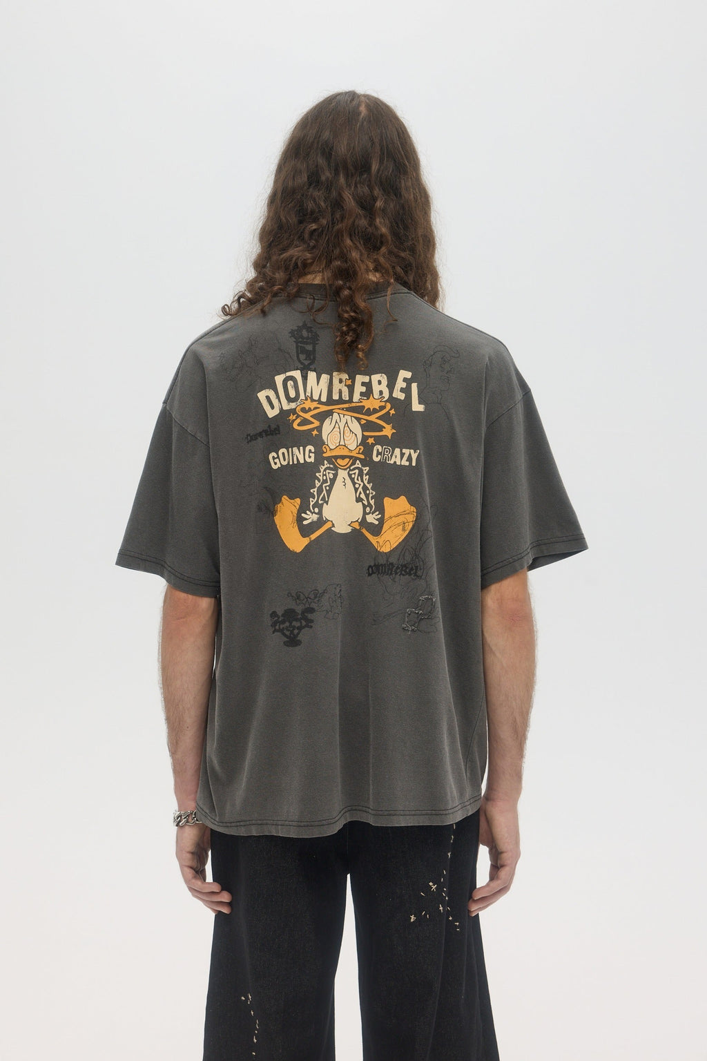 Cray Tshirt Faded Black