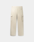 Linen Cargo Pants Beige