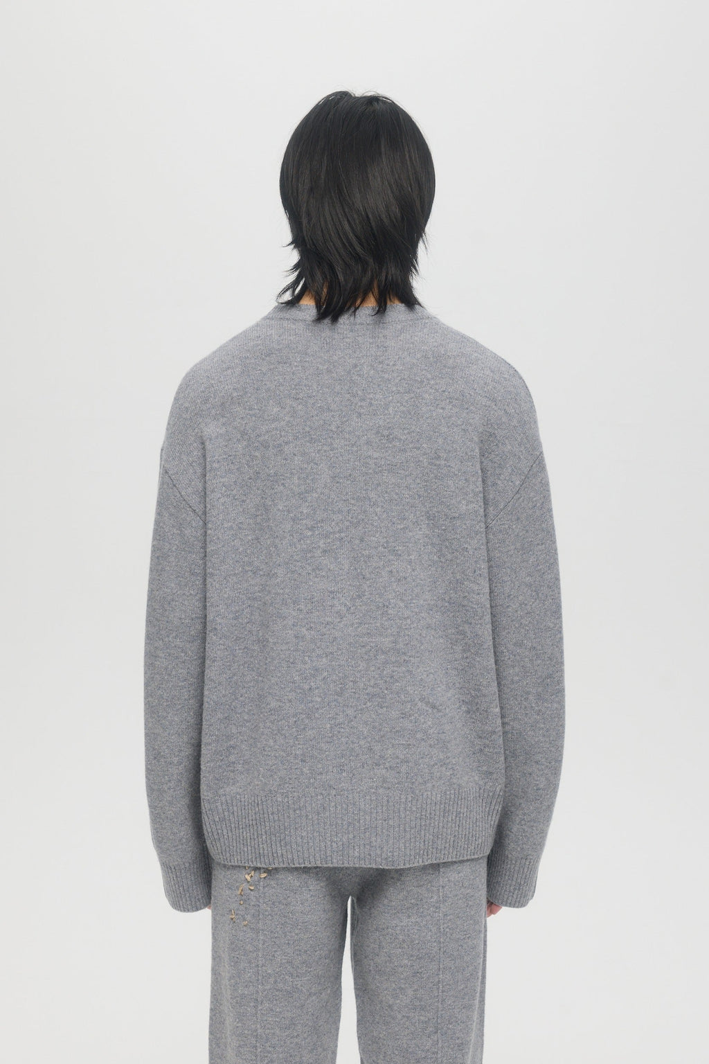 Office Knit Crewneck Grey