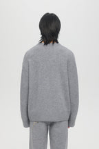 Office Knit Crewneck Grey