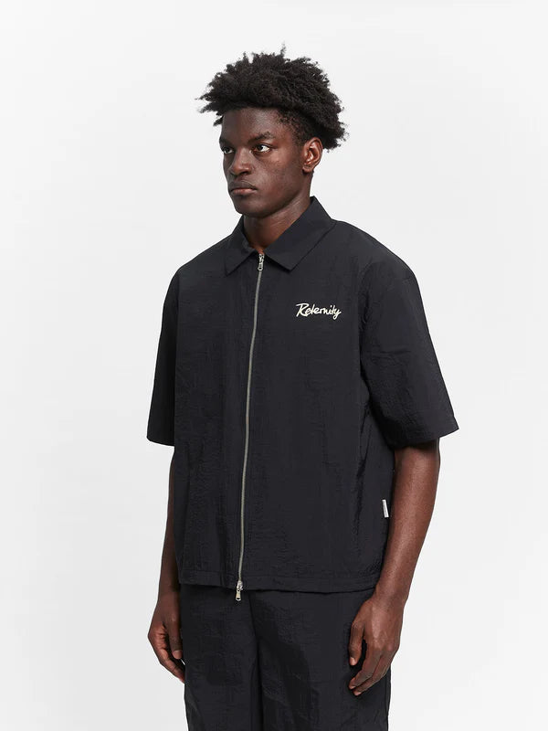 Lumevo Nylon Zipshirt  Black