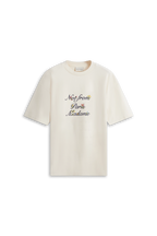 Le Tshirt Slogan a Fleurs Cream