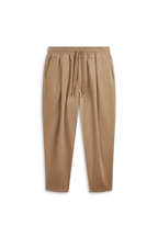 Le Pantalon Cropped Corduroy Beige