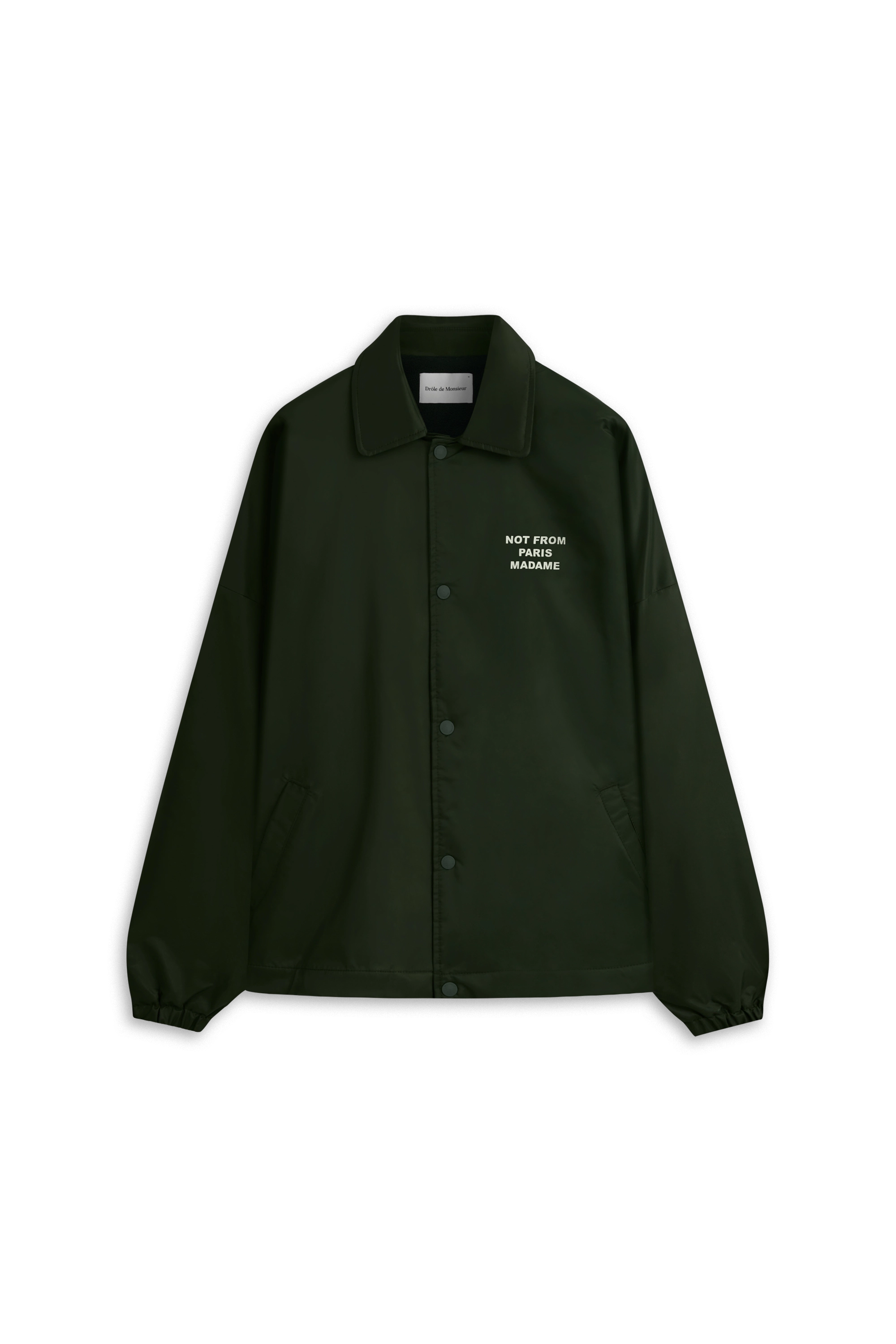 La Veste Polaire Slogan Khaki
