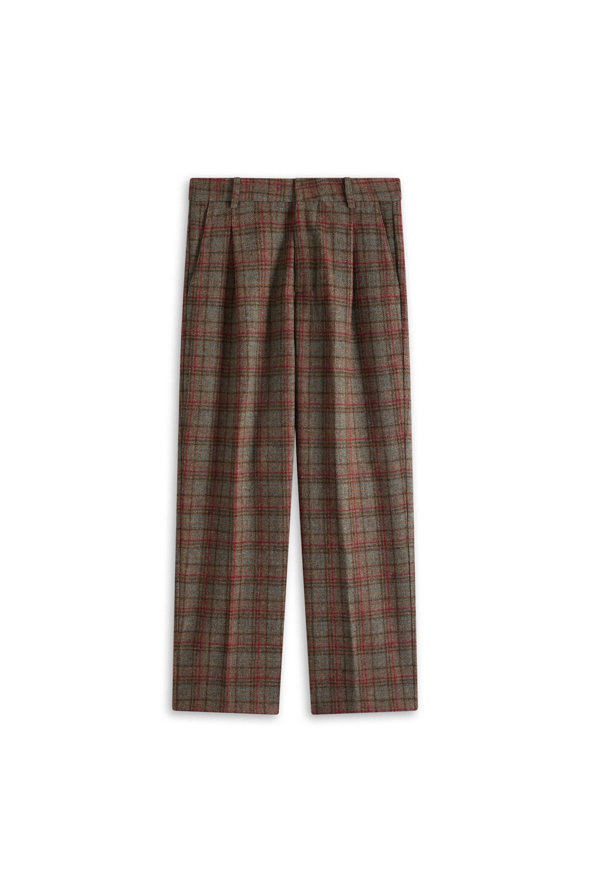Le Pantalon Golfeur Tweed Taupe