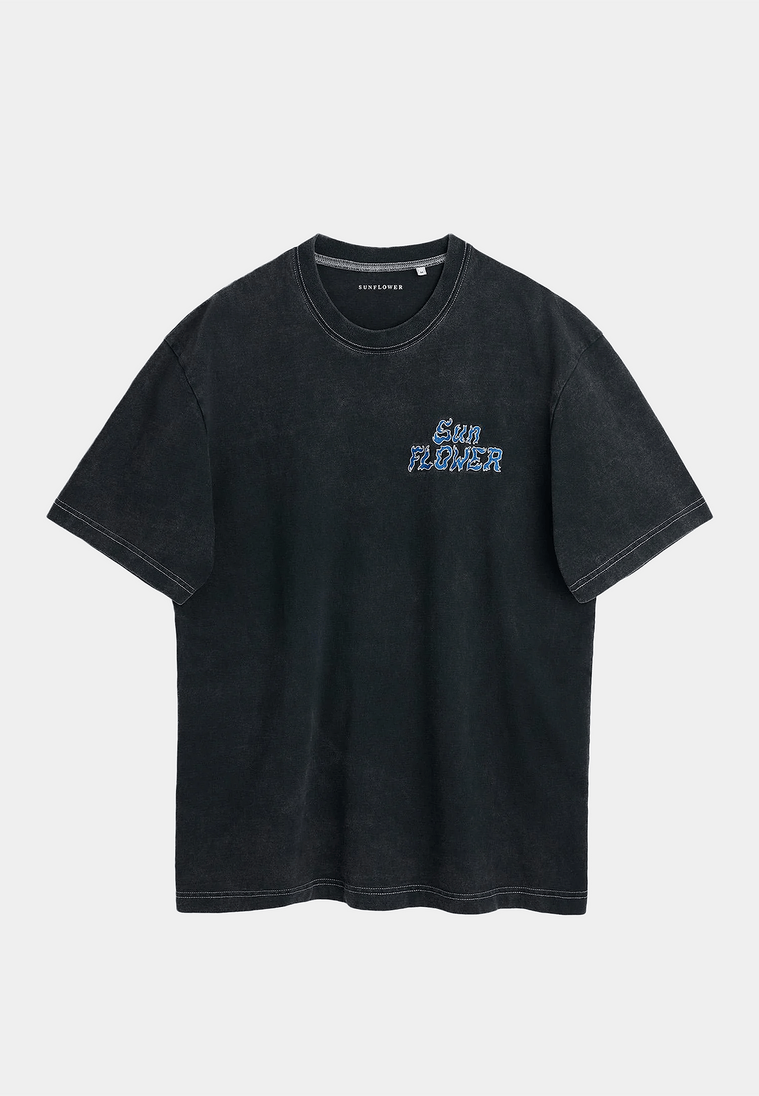 Washed Tee Ss Black