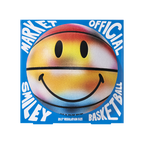 Smiley Near Sighted Basketball Multicolor Pattern