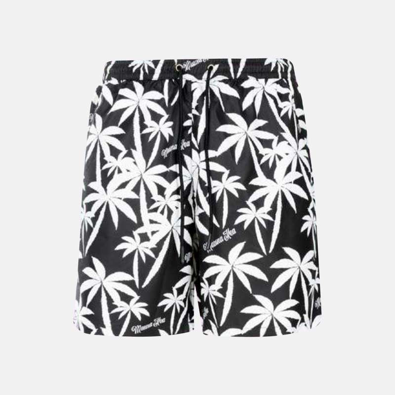 Allover Print Boardshorts Black