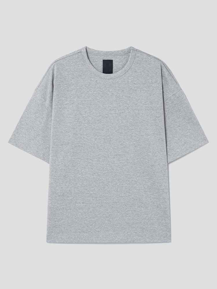 Semi Over Fit Graphic T Shirts Grey