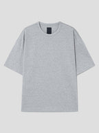 Semi Over Fit Graphic T Shirts Grey