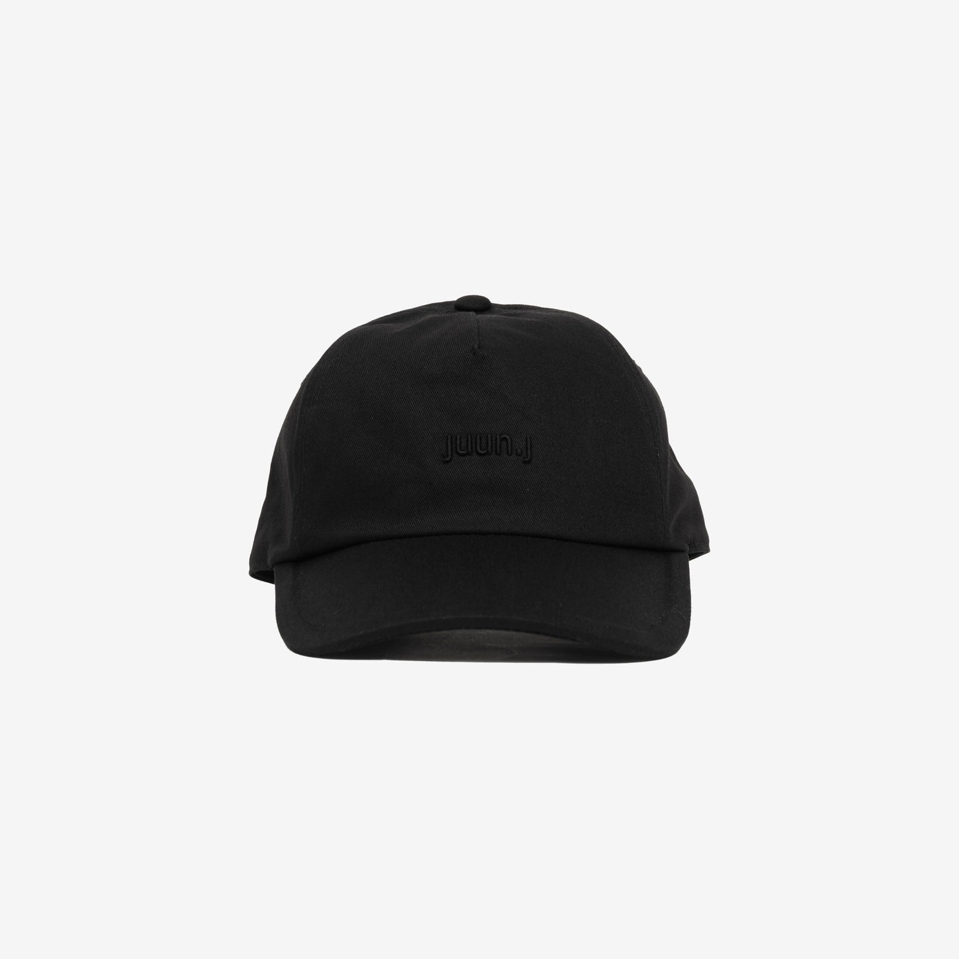 Cotton Logo Ball Cap Black