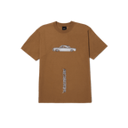 Huf Car Club S S Tee Camel
