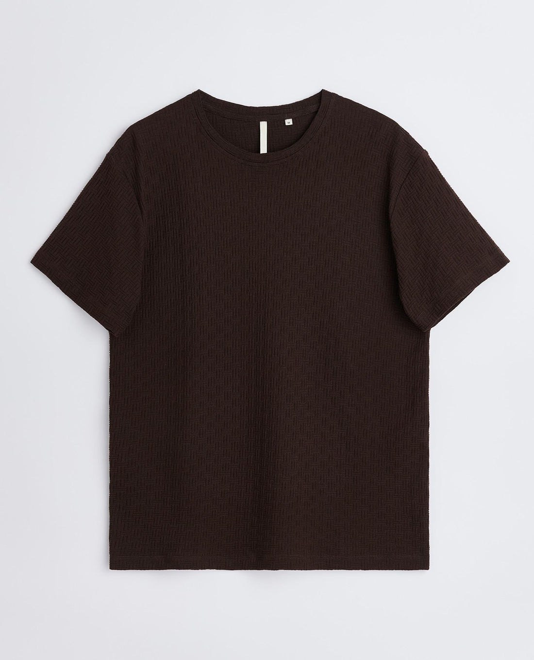 Jacquard Tee Brown