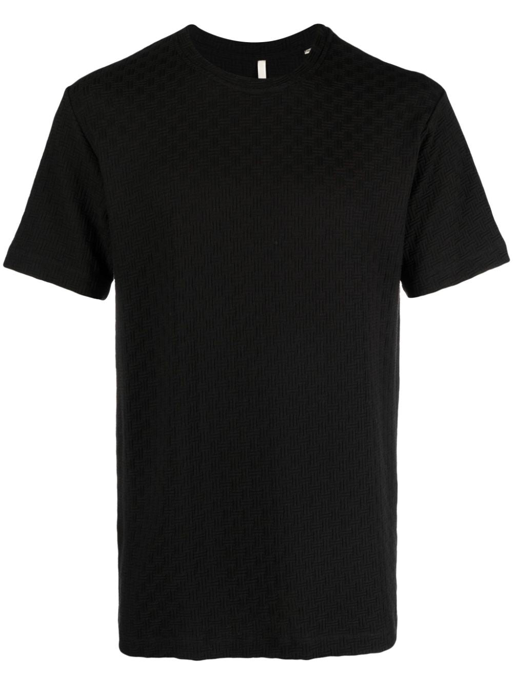 Jacquard Tee Black