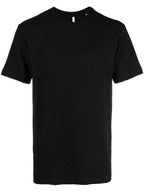 Jacquard Tee Black
