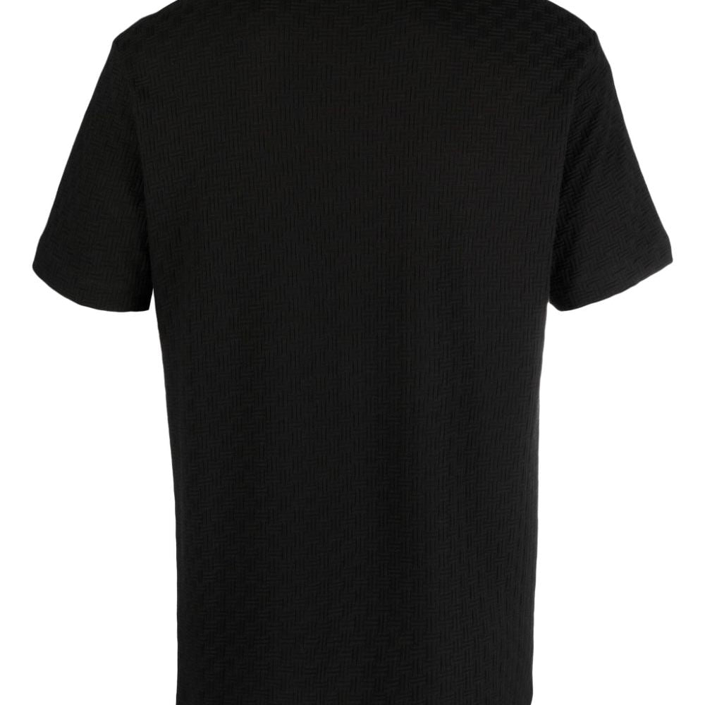 Jacquard Tee Black