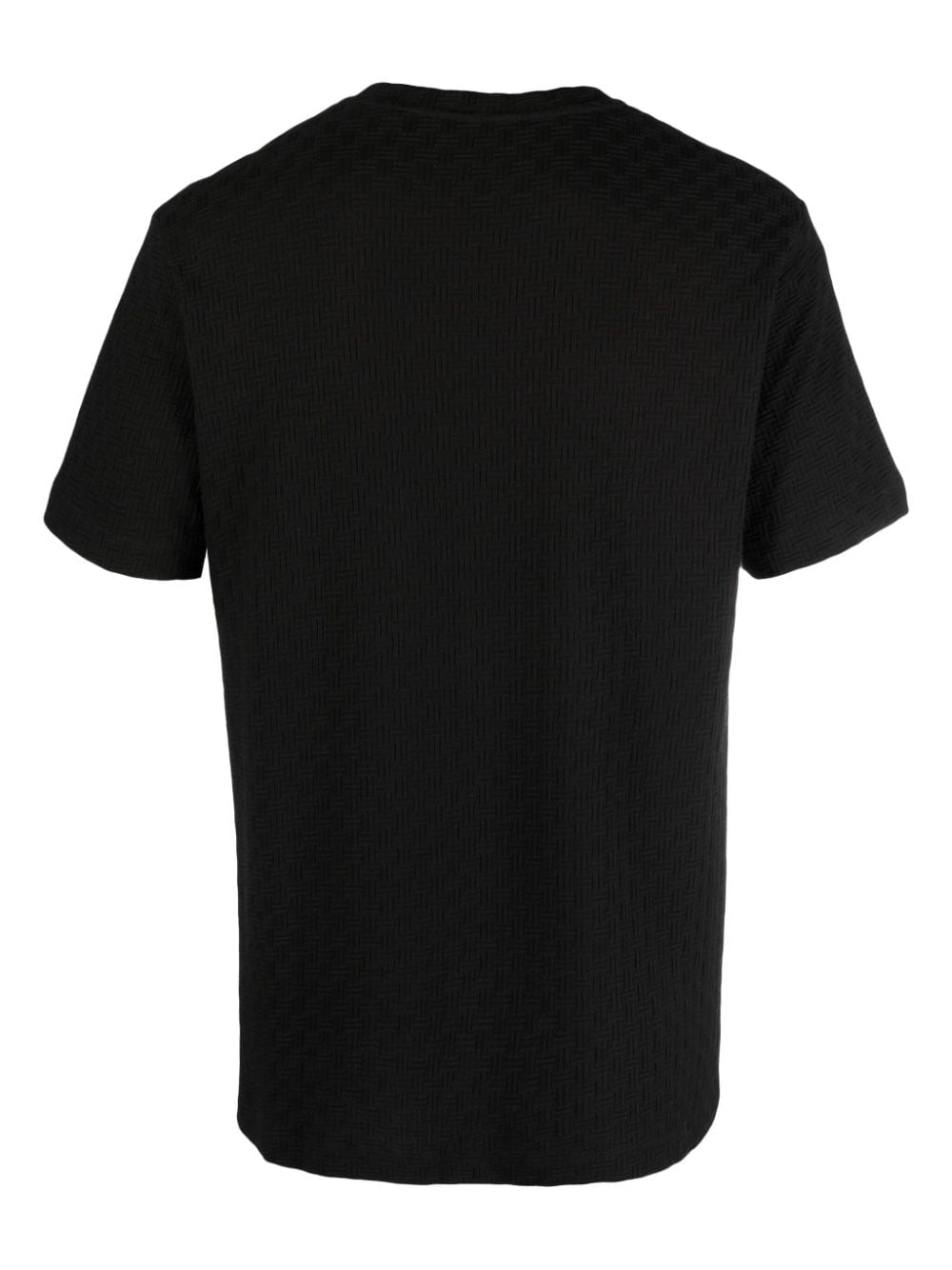 Jacquard Tee Black