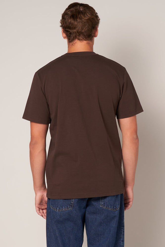 Master Logo Tee Ss Brown