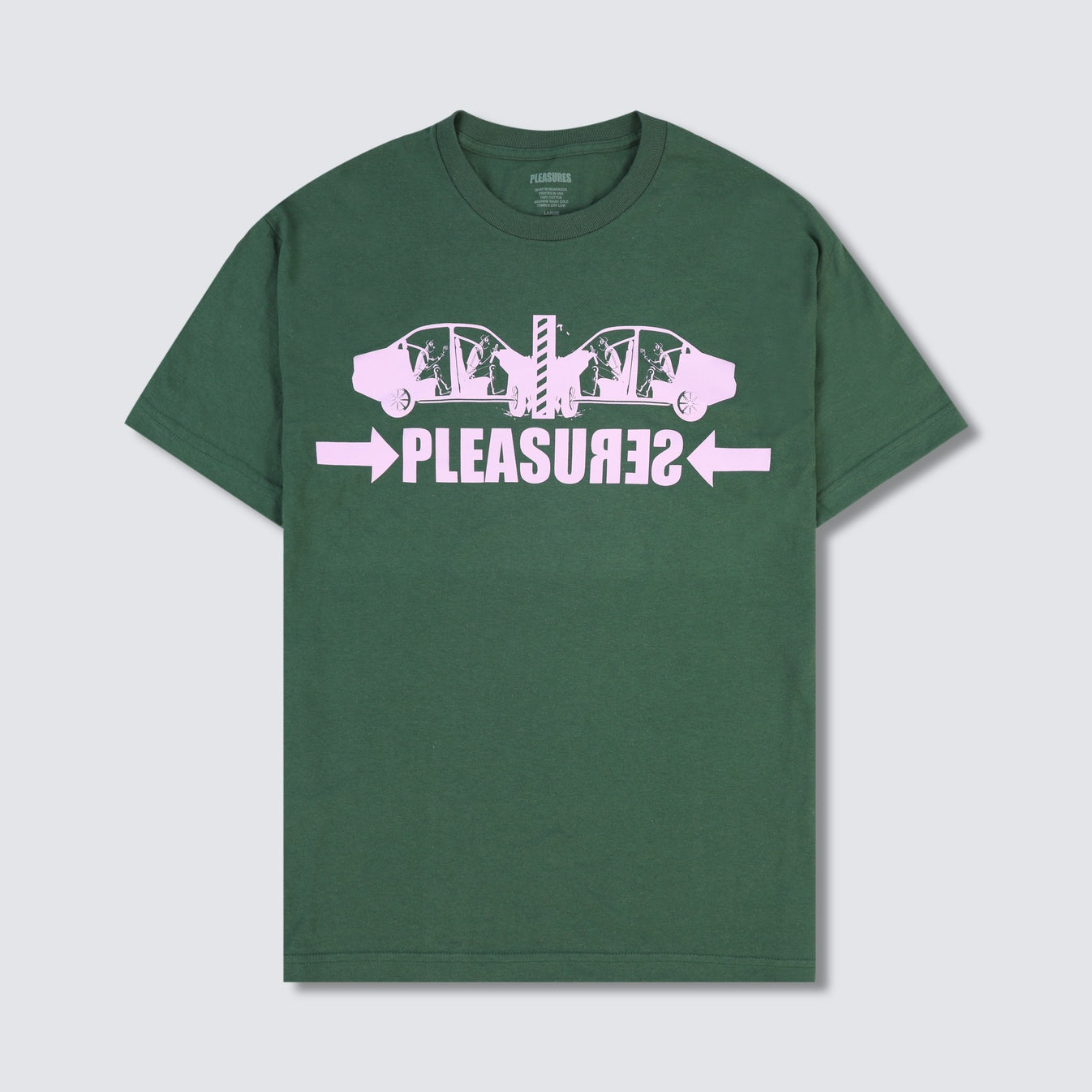 Crash T Shirt Forest Green