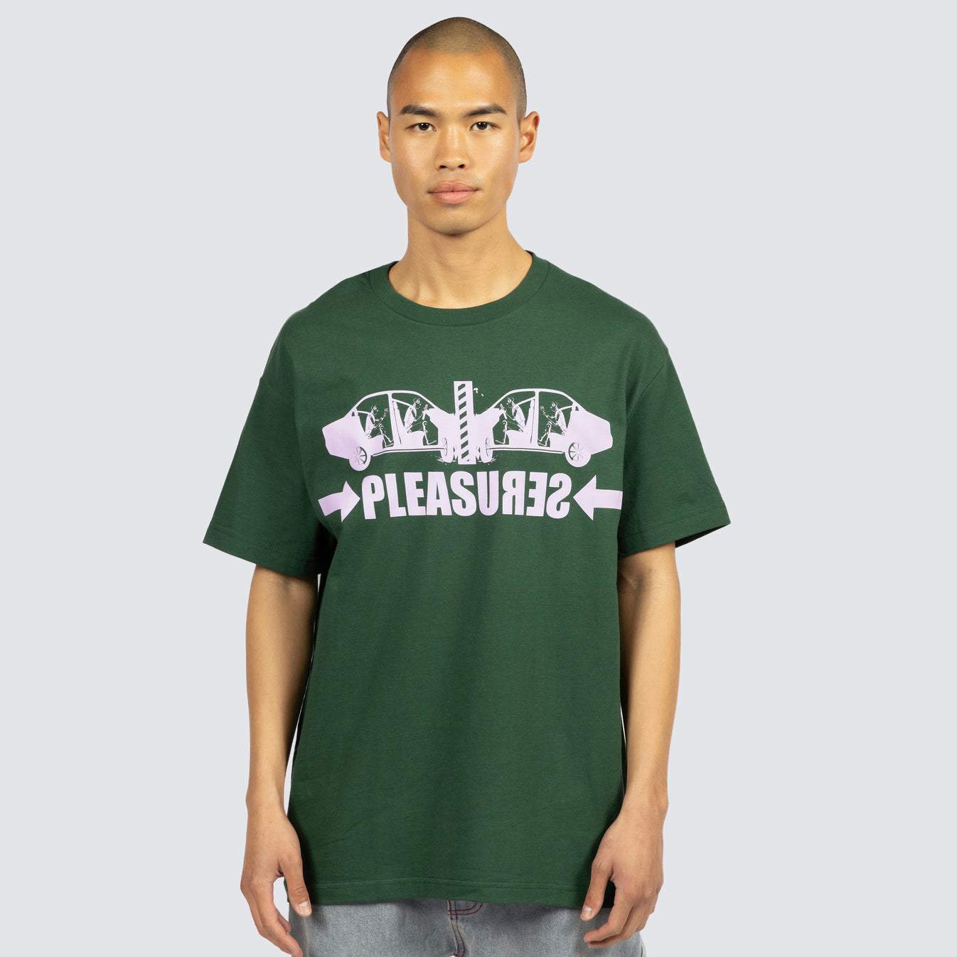 Crash T Shirt Forest Green