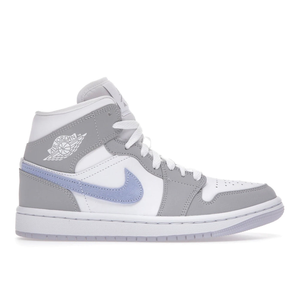 Jordan 1 Mid Wolf Grey Aluminum (Women's)