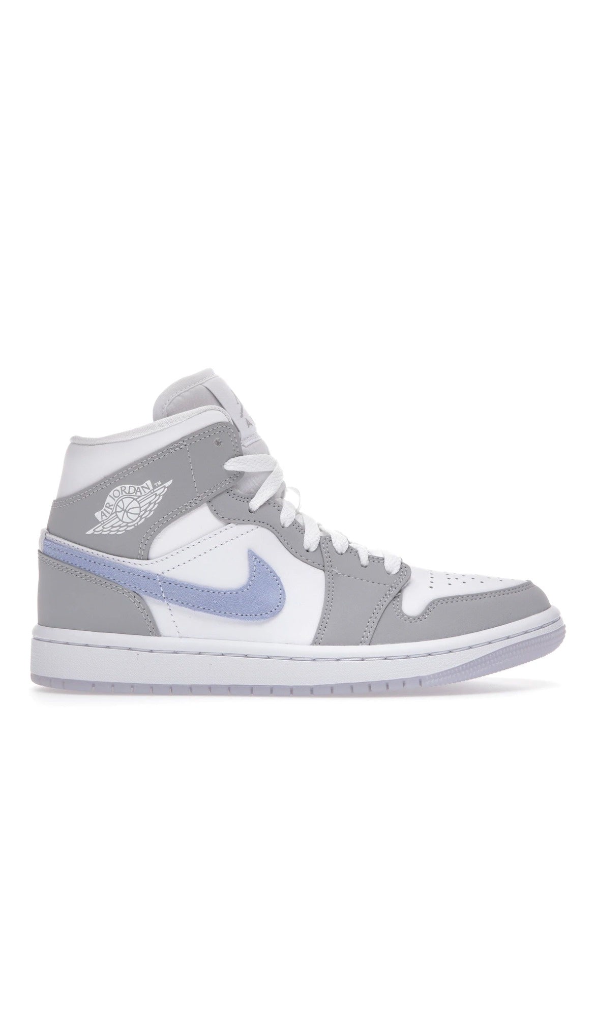 Jordan 1 Mid Wolf Grey Aluminum (Women's)