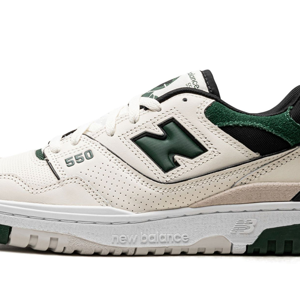 New Balance 550 Sea Salt Pine Green