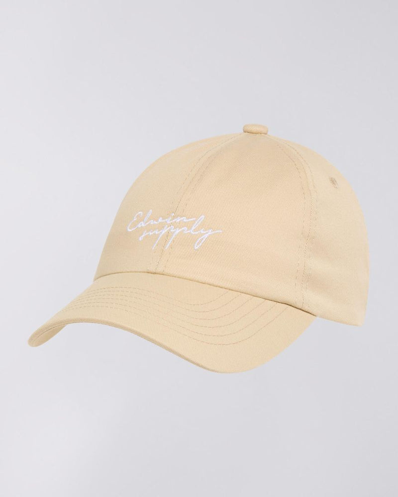 Edwin Supply Cap Beige Unwashed