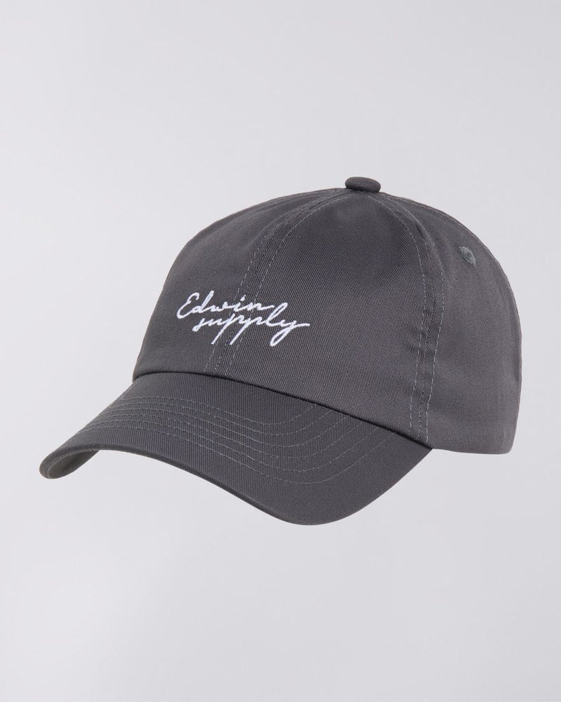 Edwin Supply Cap Grey Unwashed