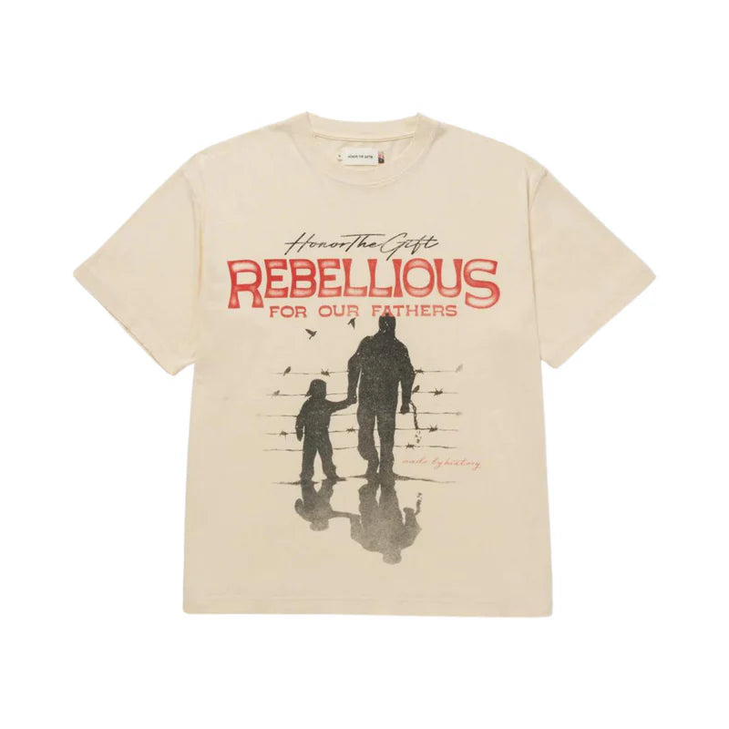 Rebellious For Our Fathers Ss Tee Bone