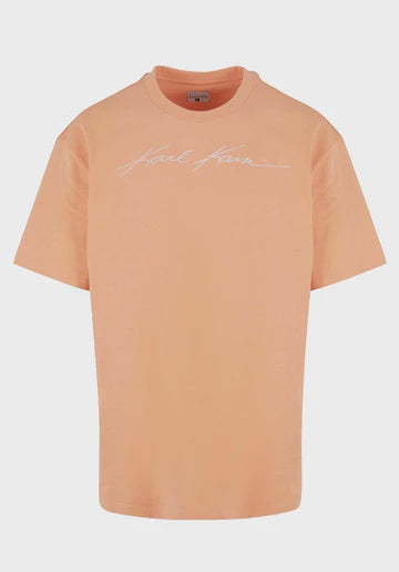 Autograph Heavy Jersey Boxy Tee Apricot