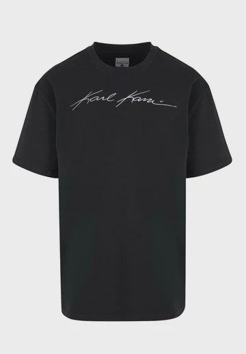 Autograph Heavy Jersey Boxy Tee Black