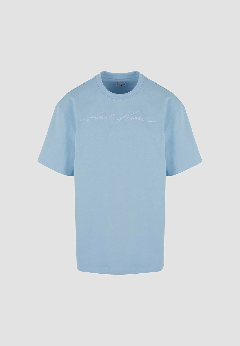 Autograph Heavy Jersey Boxy Tee Light Blue