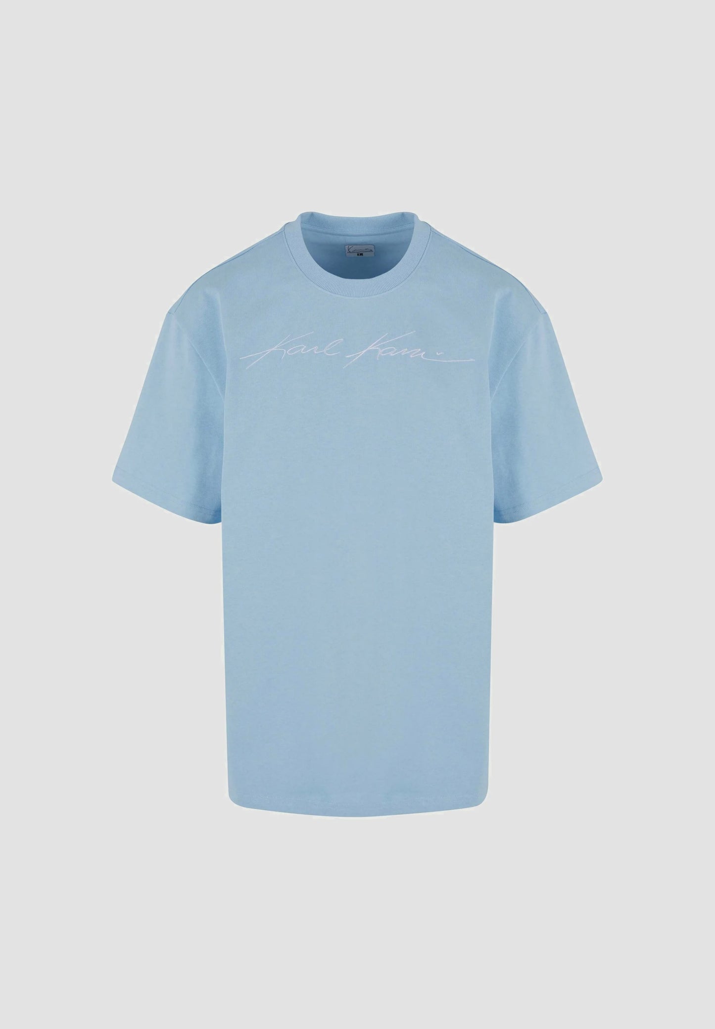 Autograph Heavy Jersey Boxy Tee Light Blue