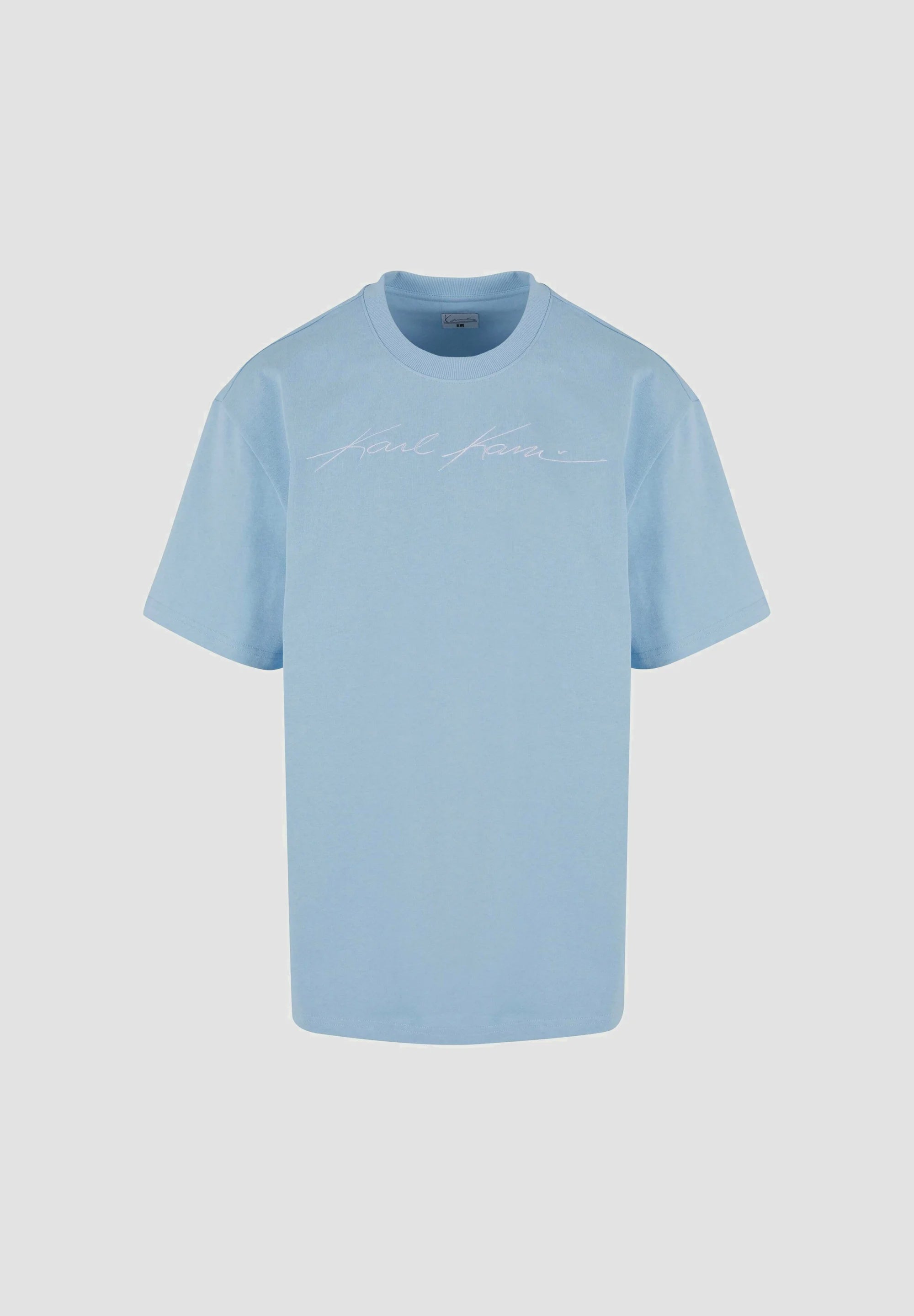 Autograph Heavy Jersey Boxy Tee Light Blue
