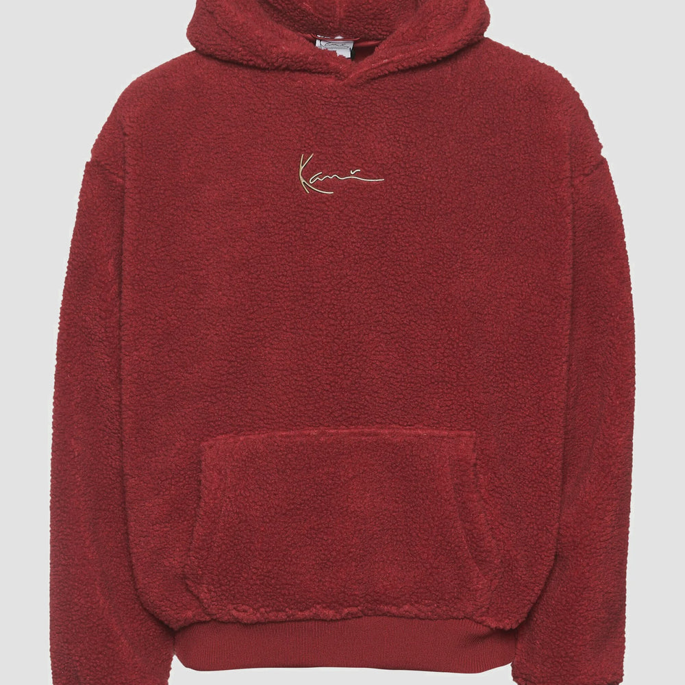 Kk Metal Signature Teddy Os Hoodie Red