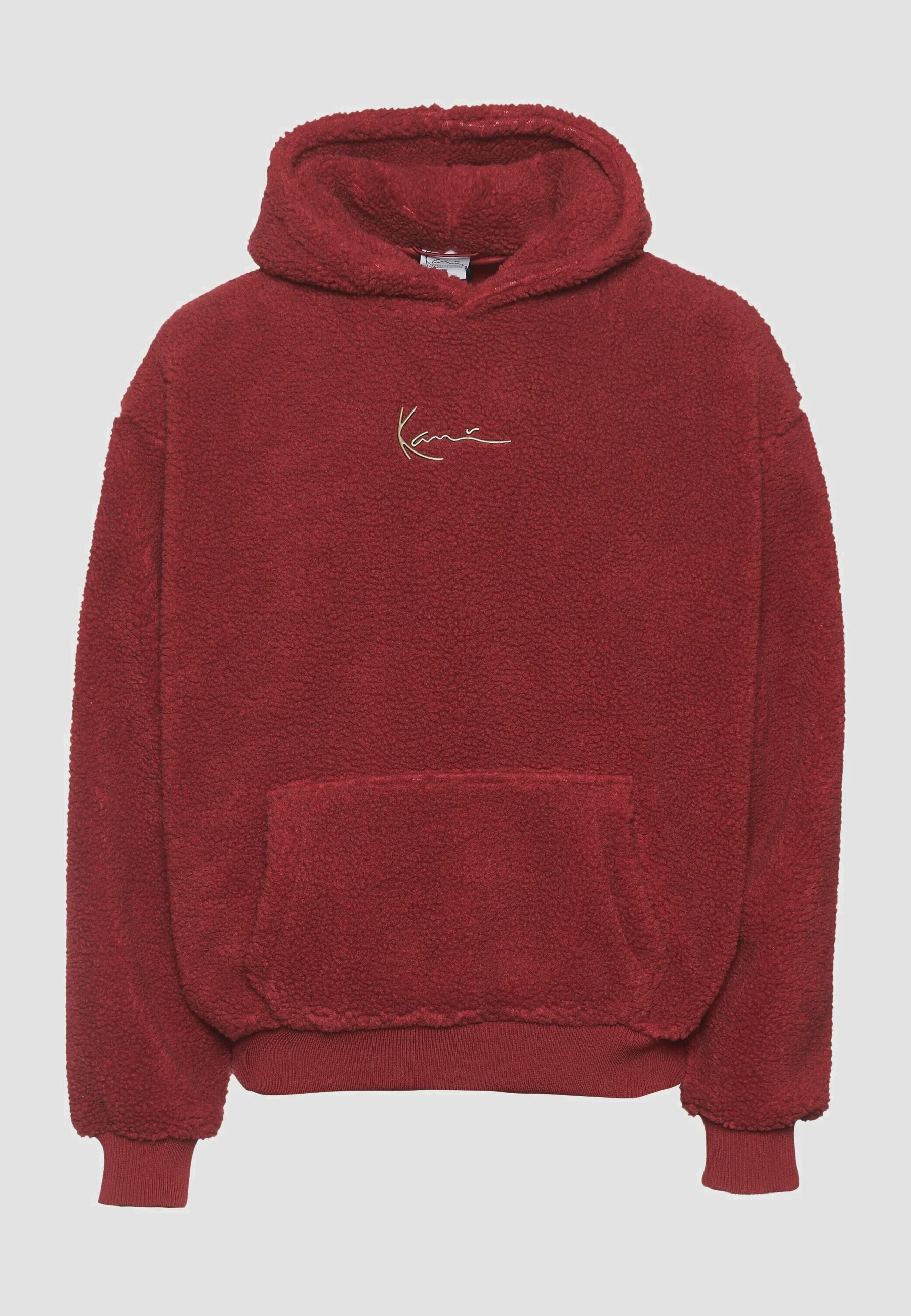 Kk Metal Signature Teddy Os Hoodie Red