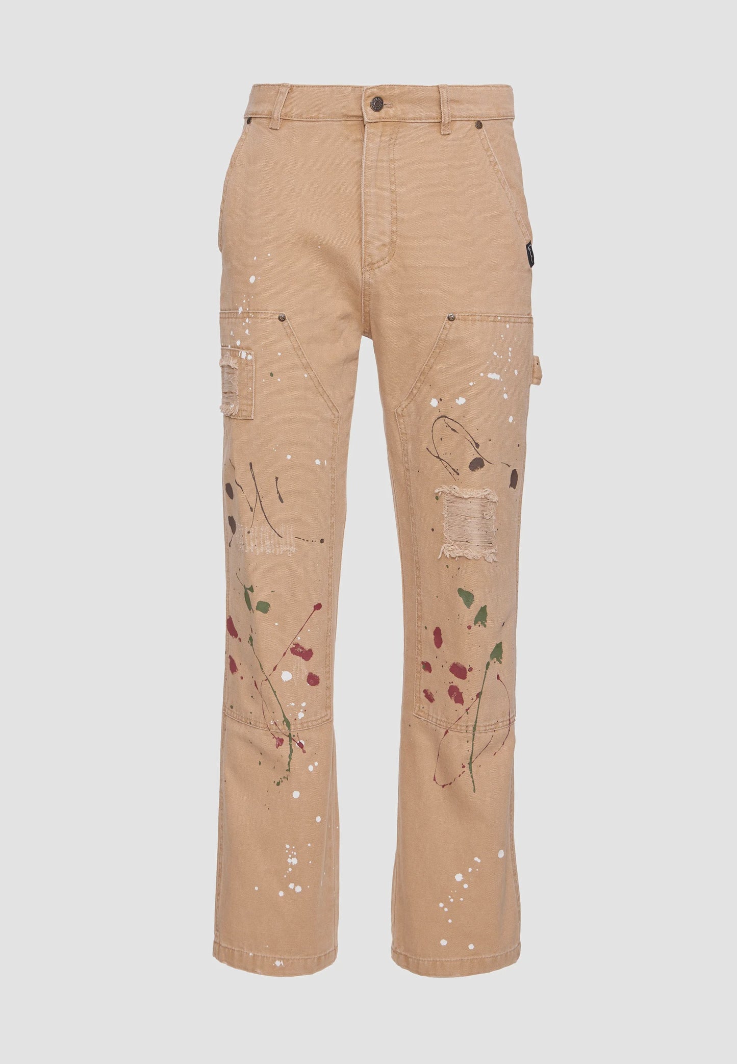 KK OG Paintsplatter Cargo Pants Sand