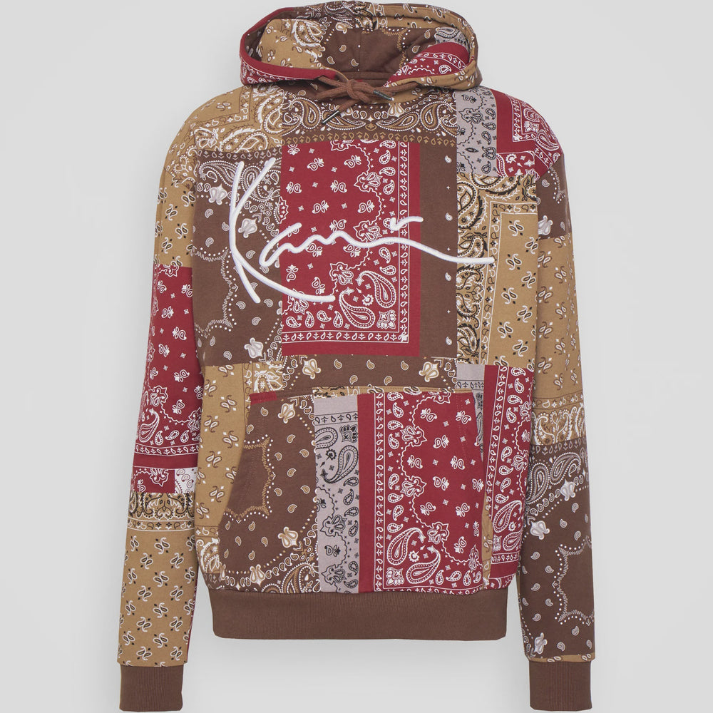 Signature Paisley OS Hoodie Multicolor