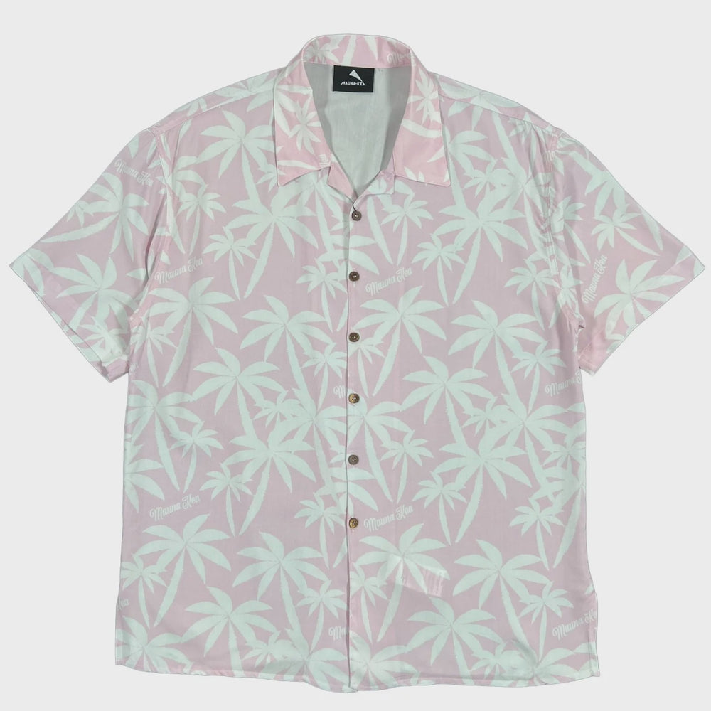 Allover Print Shirt Pink