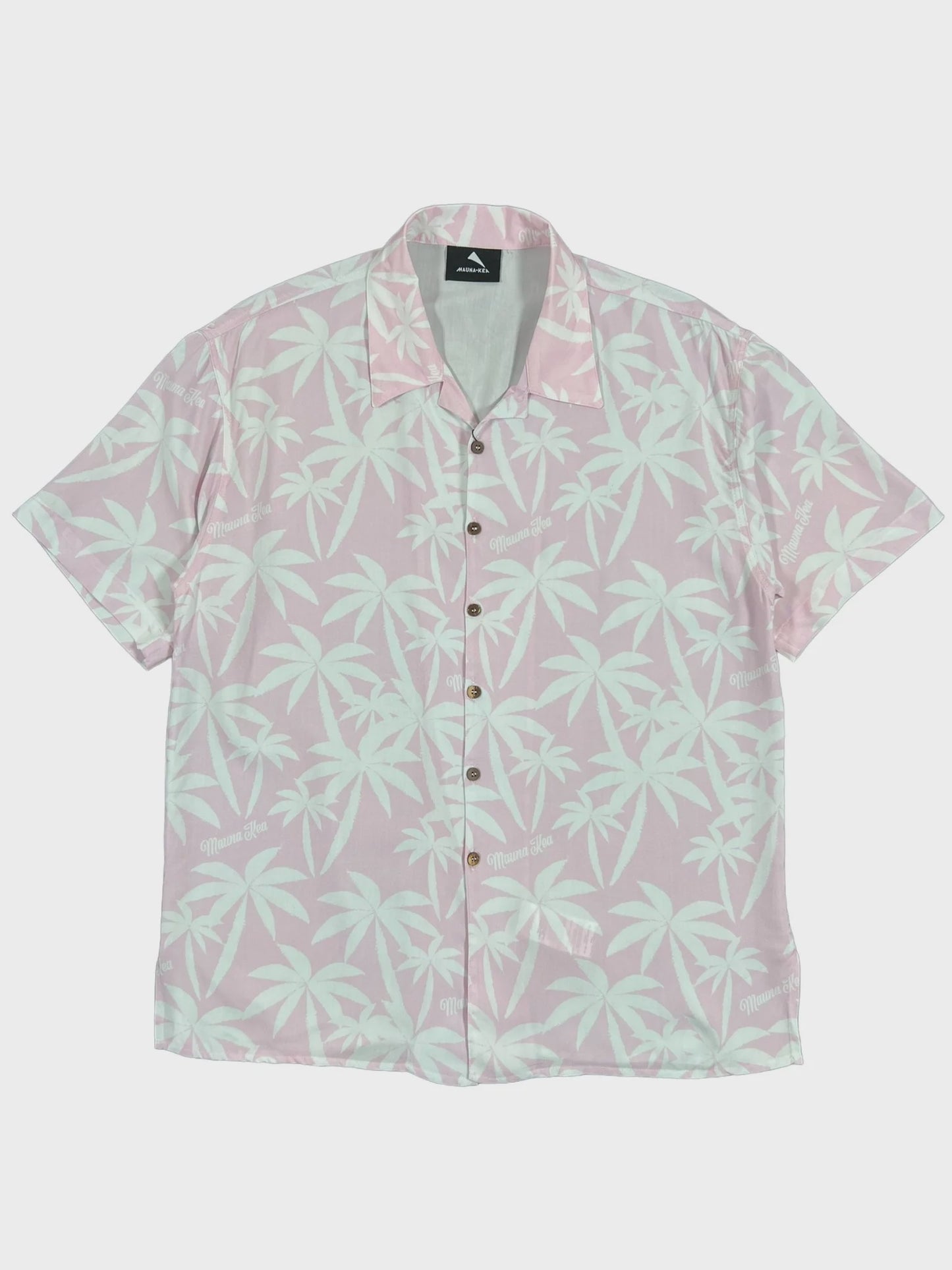 Allover Print Shirt Pink