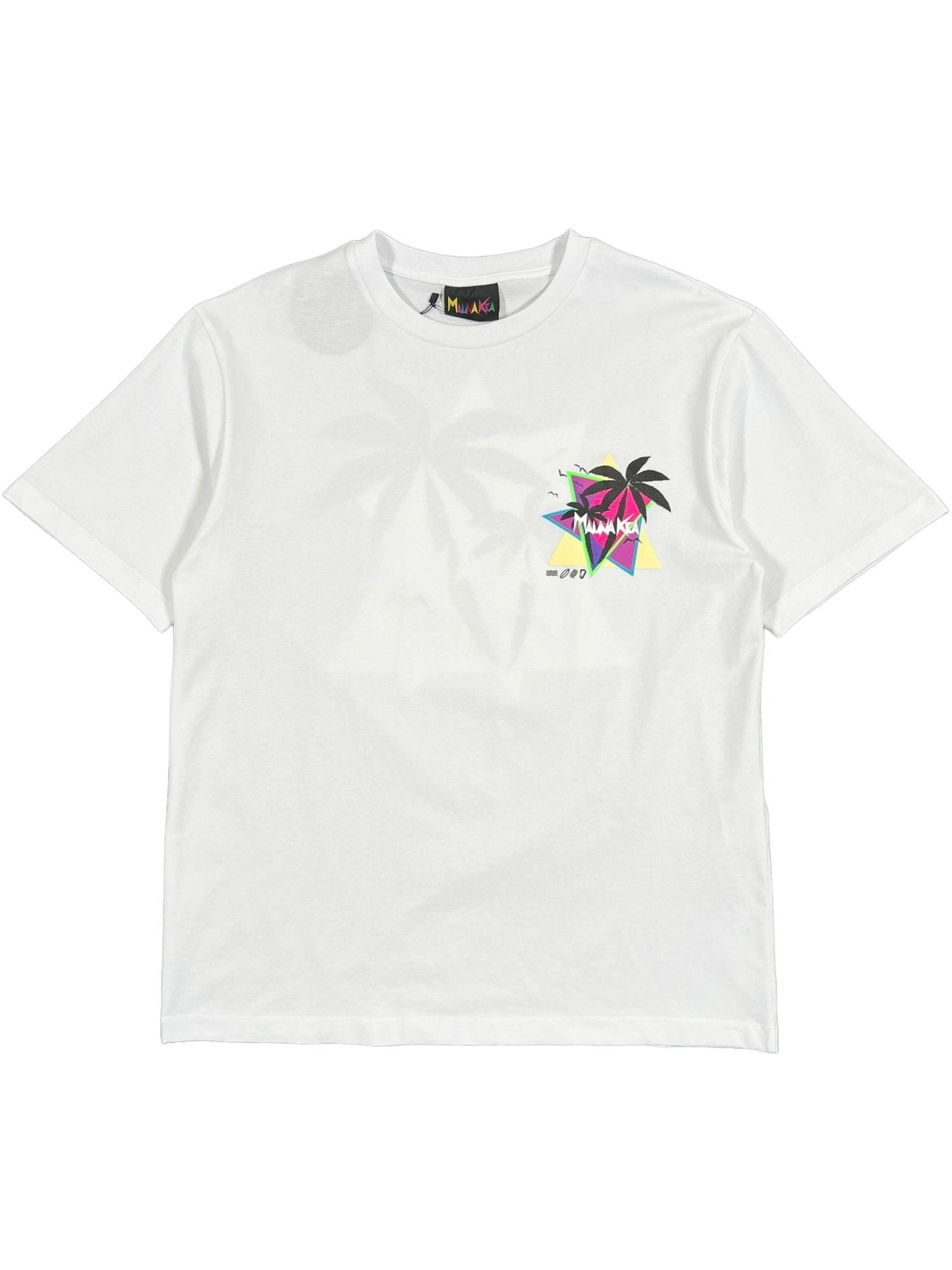 Sunset Palms T Shirt White