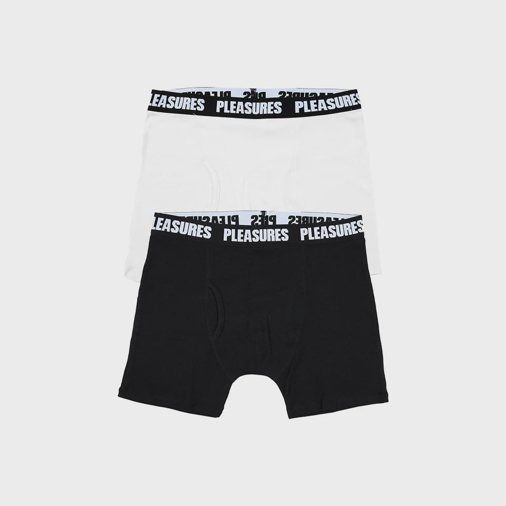 Boxer Briefs 2 Pack Black White